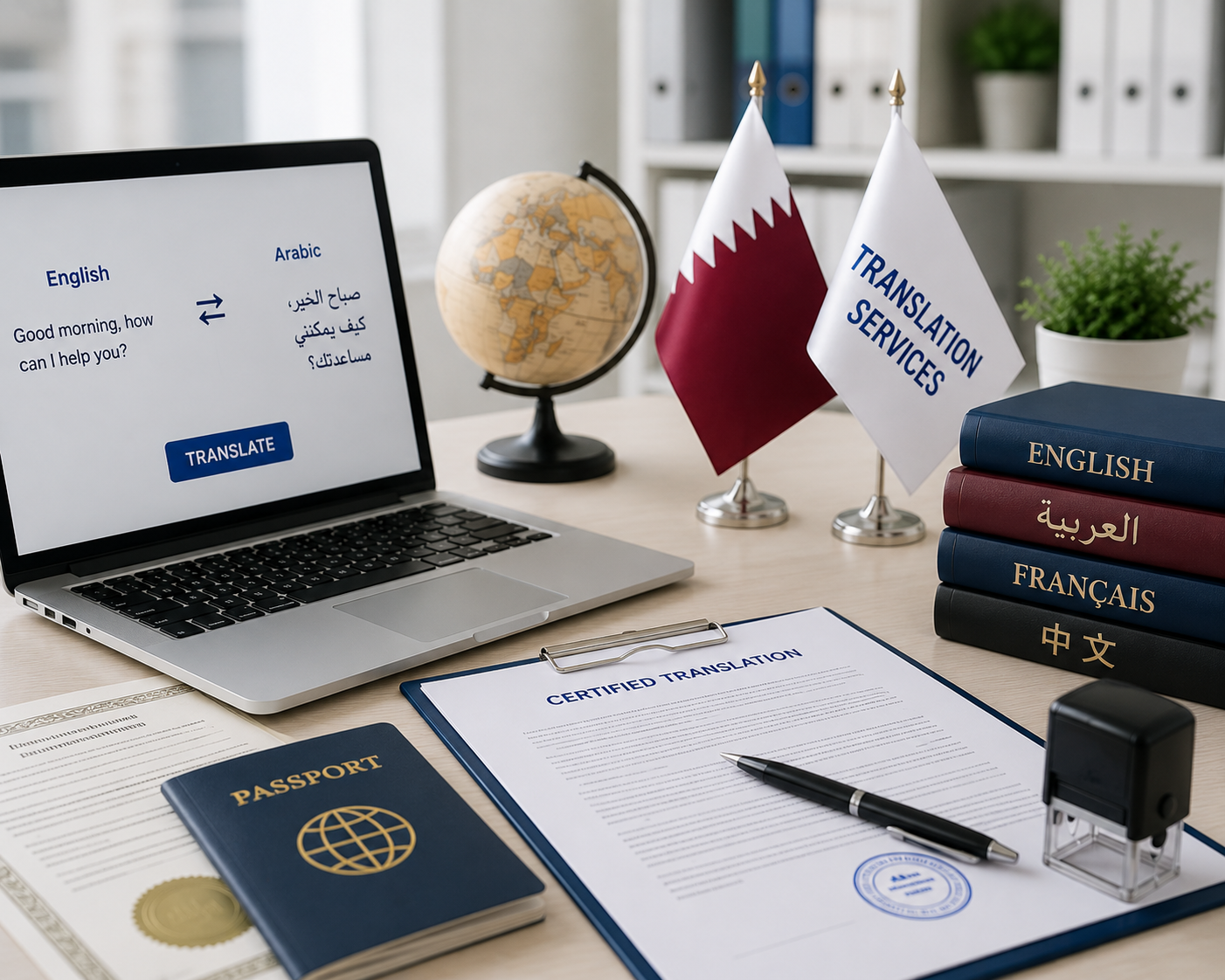 Translation and Attestation Services in Ǫatar 