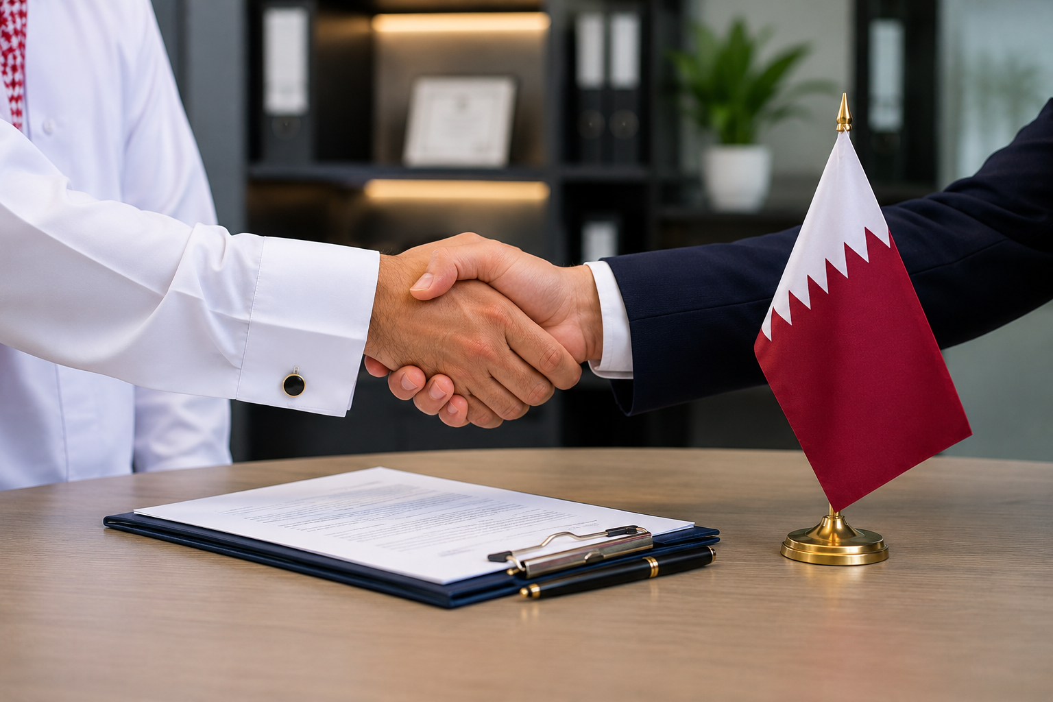 49% Foreign / 51% Qatari Partnership 